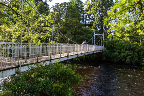 A bridge linking the Ness islands