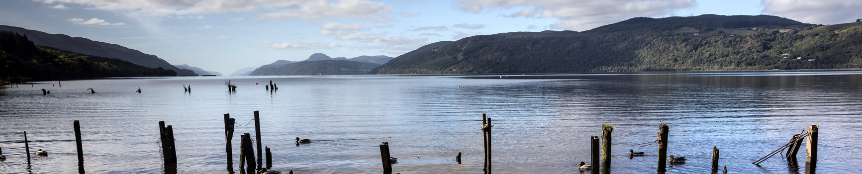View of Loch Ness from Dores Beach