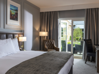 Luxury hotel room in Inverness