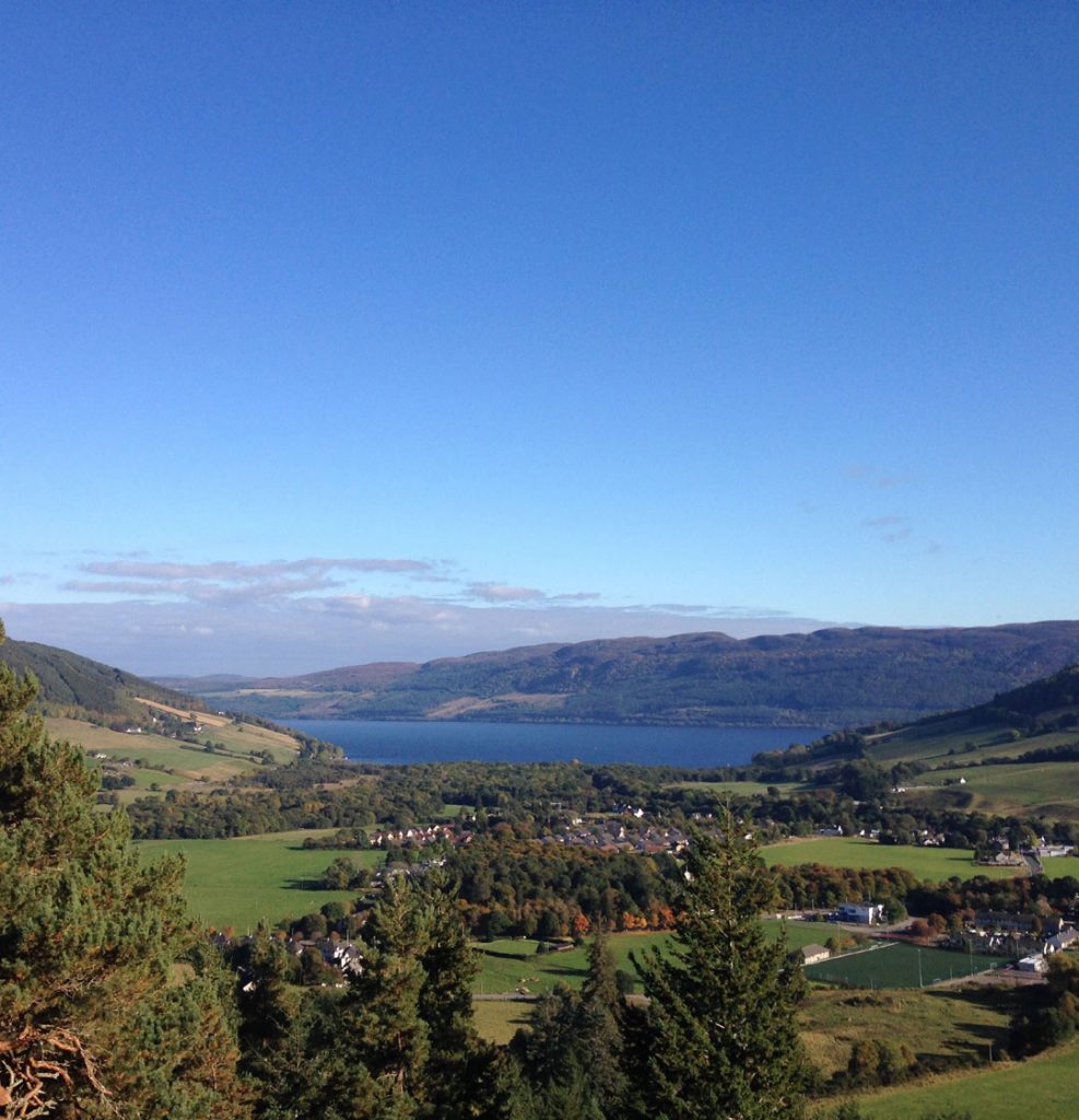 View of Loch Ness from Drumnadrochit