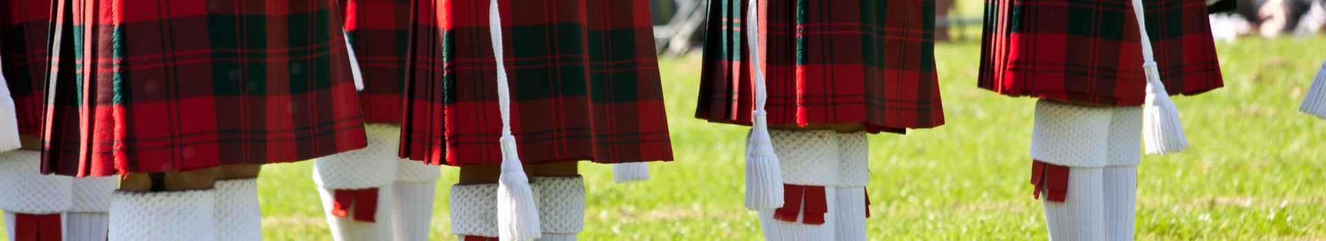 Pipers at the Highland Games, Scotland