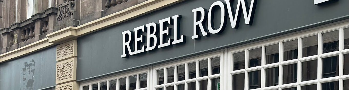 Rebel Row - tartan mill shop