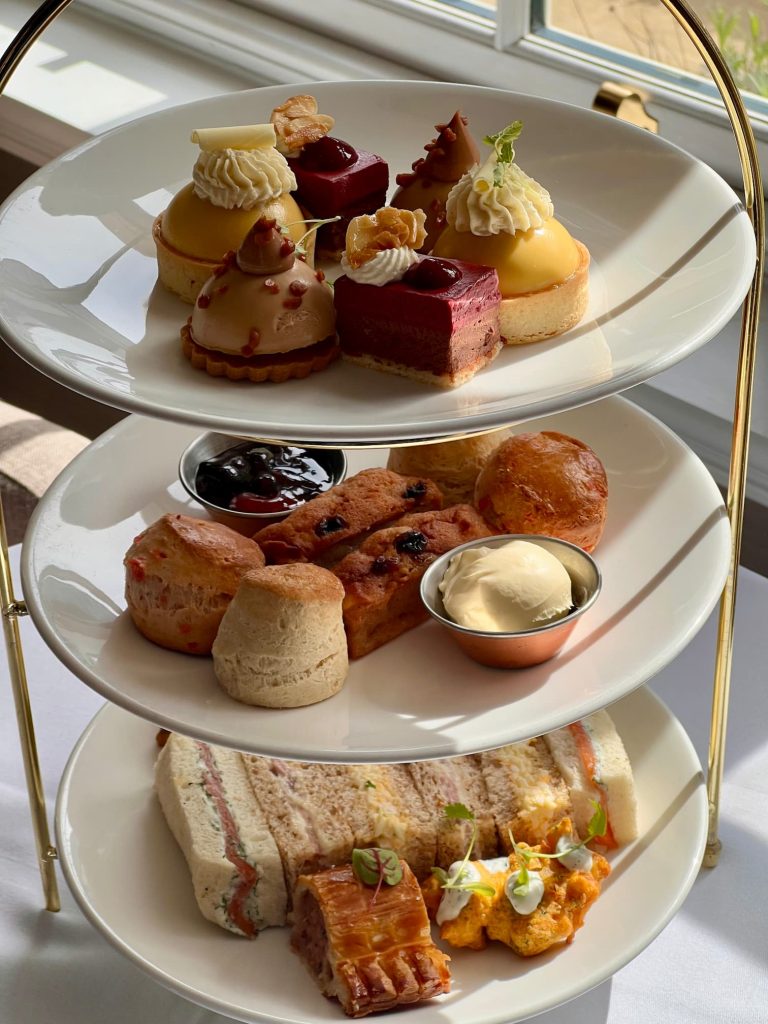 Spring Afternoon Tea at Ness Walk in the lounge