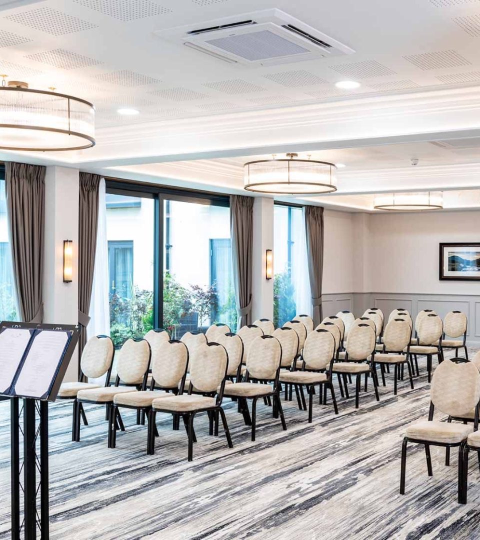 Conference set up at Ness Walk Hotel, Inverness. Conference set up at Ness Walk Hotel, Inverness.