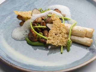 One of our fine dining dishes at the Ness Walk Hotel in Inverness.