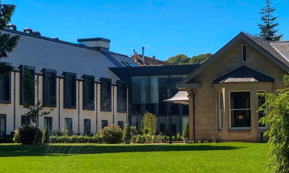 Ness Walk Hotel exterior from the gardens Ness Walk Hotel exterior from the gardens