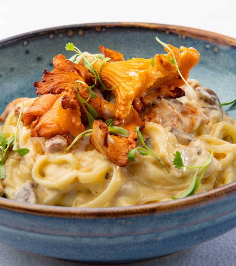 Linguine at Ness Walk Hotel, Inverness. Linguine at Ness Walk Hotel, Inverness.