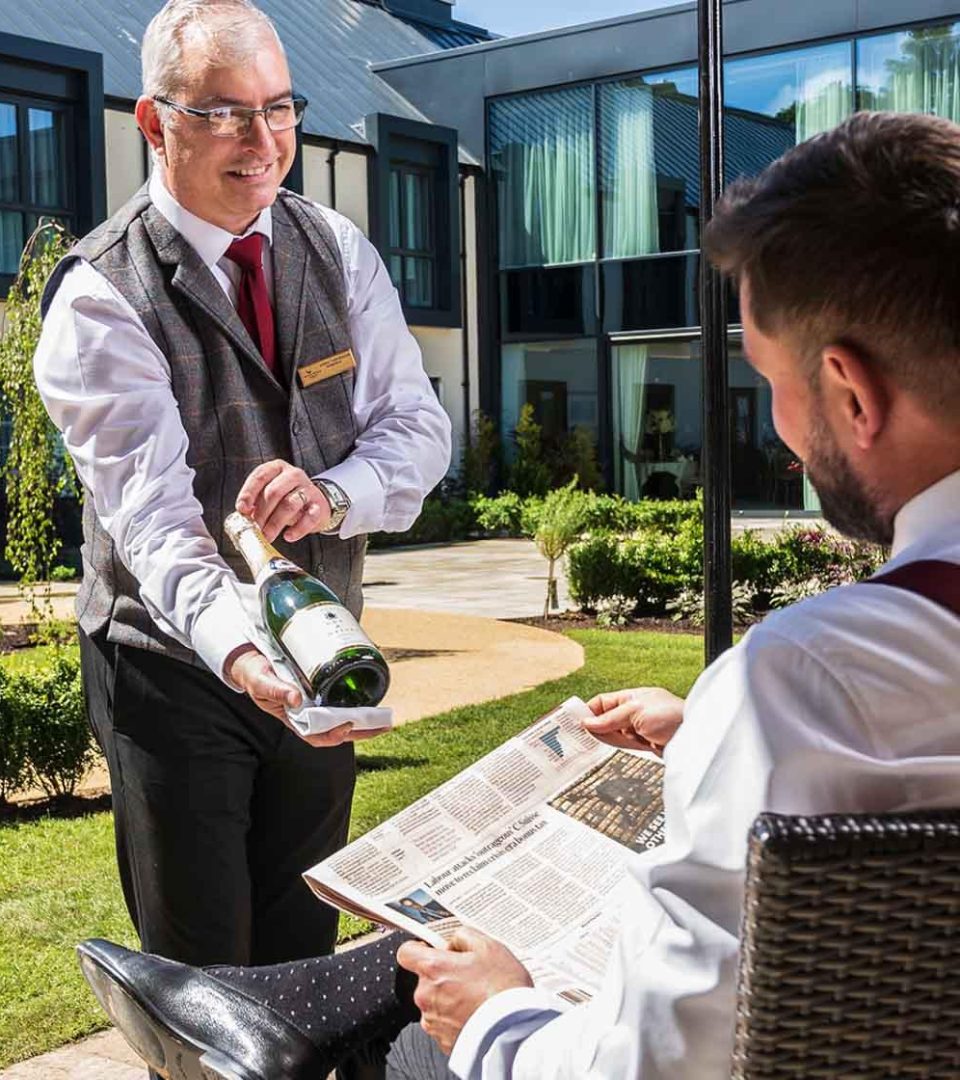 Wine being served from our specially sourced wine list at Ness Walk Hotel, Inverness. Wine being served from our specially sourced wine list at Ness Walk Hotel, Inverness.
