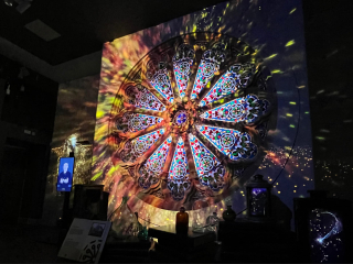 Inverness Castle Experience Rose Window