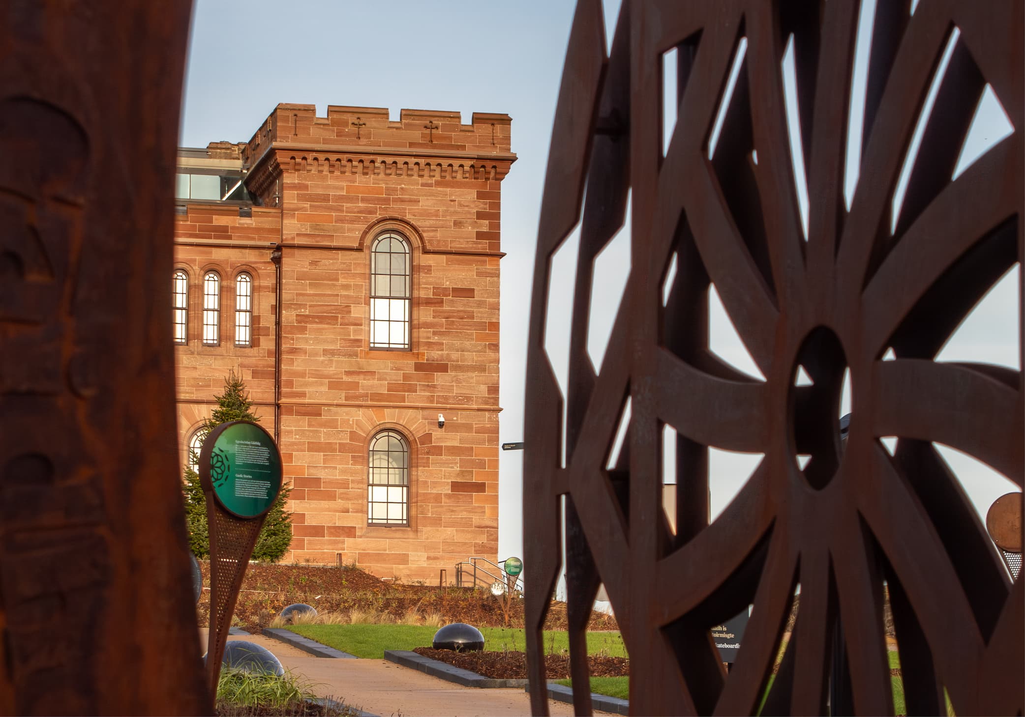 Castle 3 Inverness Castle Journey Stone sculpture