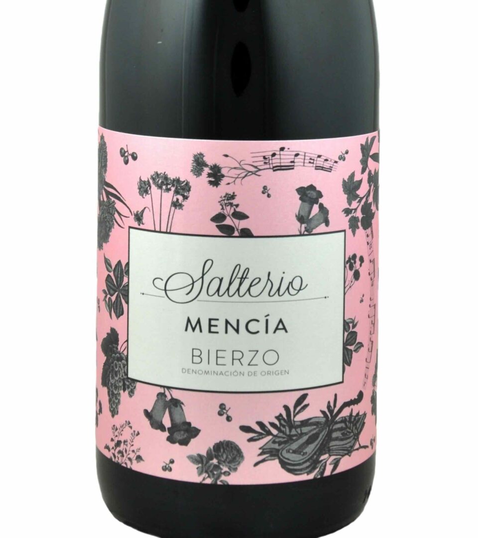 Salterio Mencia Wine from cool climate Northern Spain