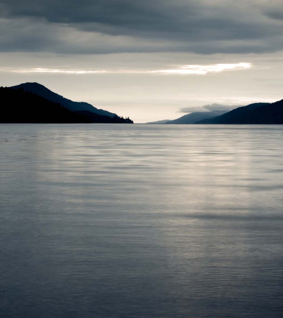 Loch Ness on a crisp winter morning