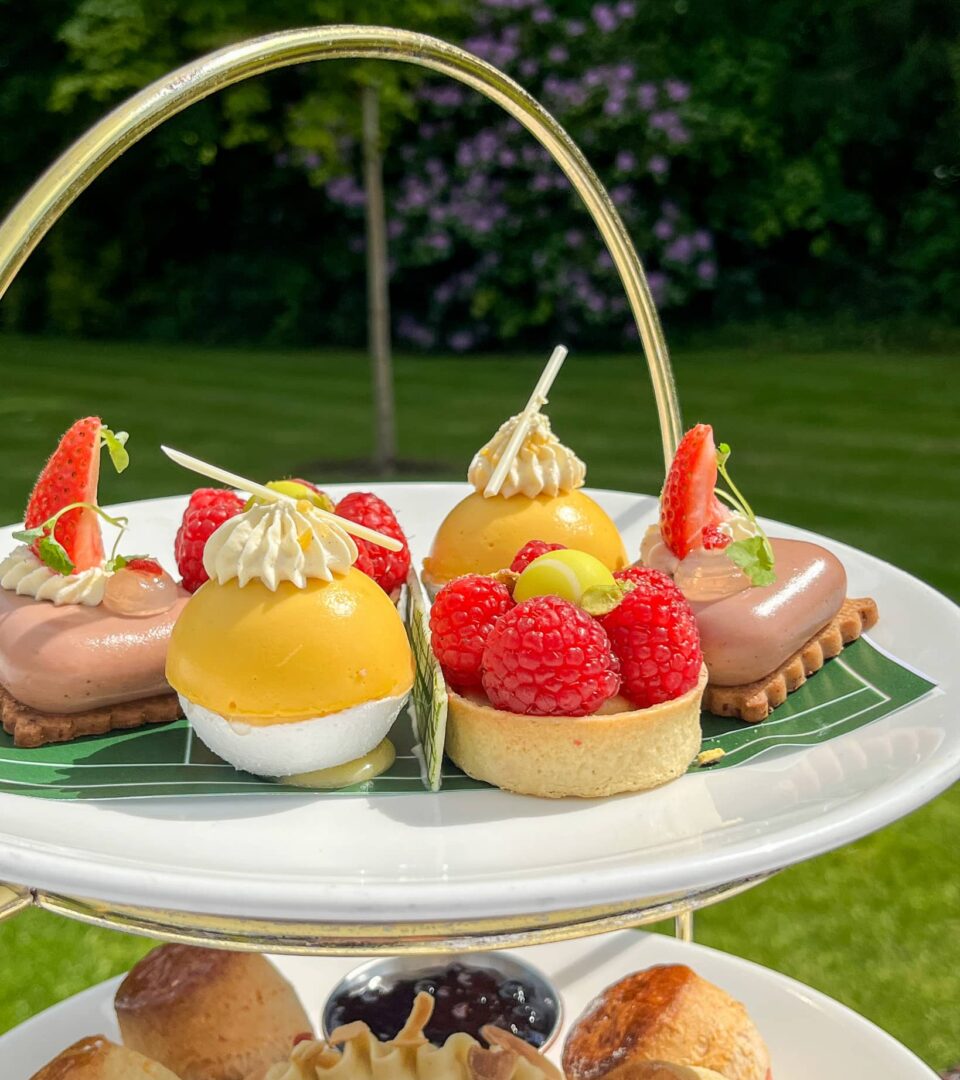 Wimbledon themed Afternoon Tea at Ness Walk on the lawns