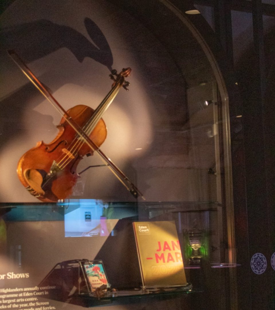 Music installation in storytelling castle tour