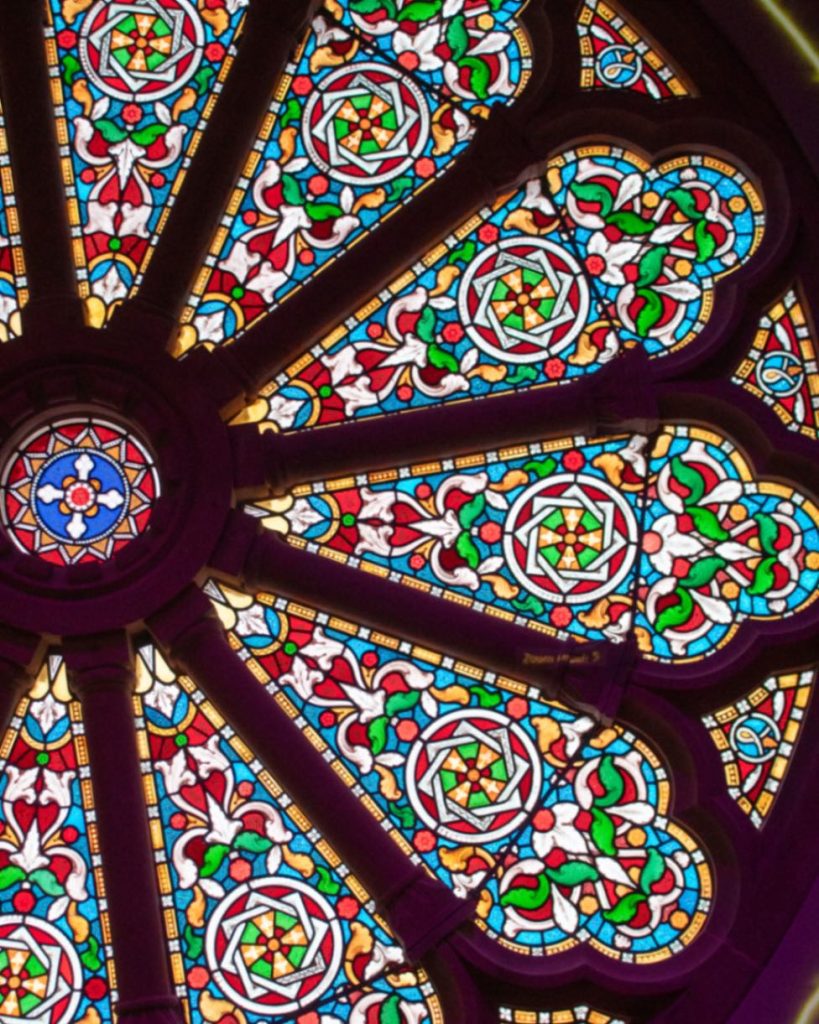 Rose Window at Inverness Castle