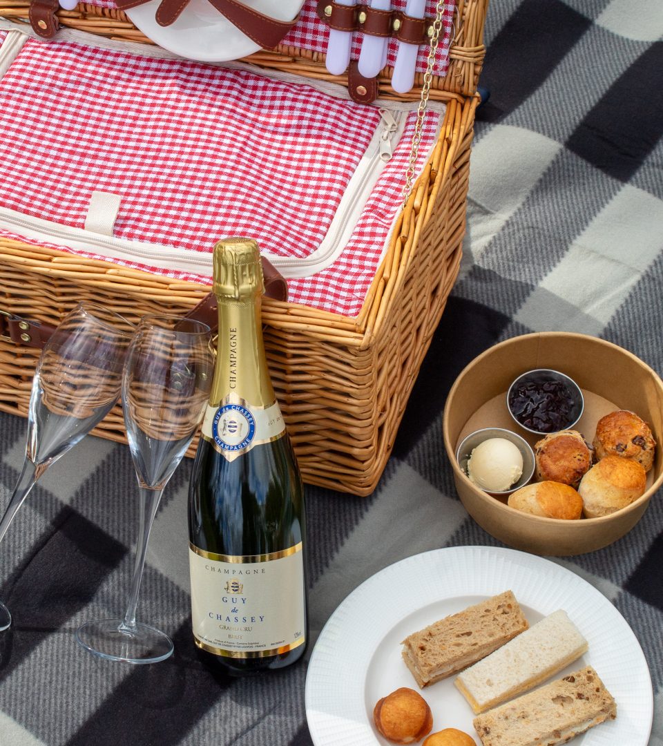 Luxury picnic hamper with Ness Walk Hotel
