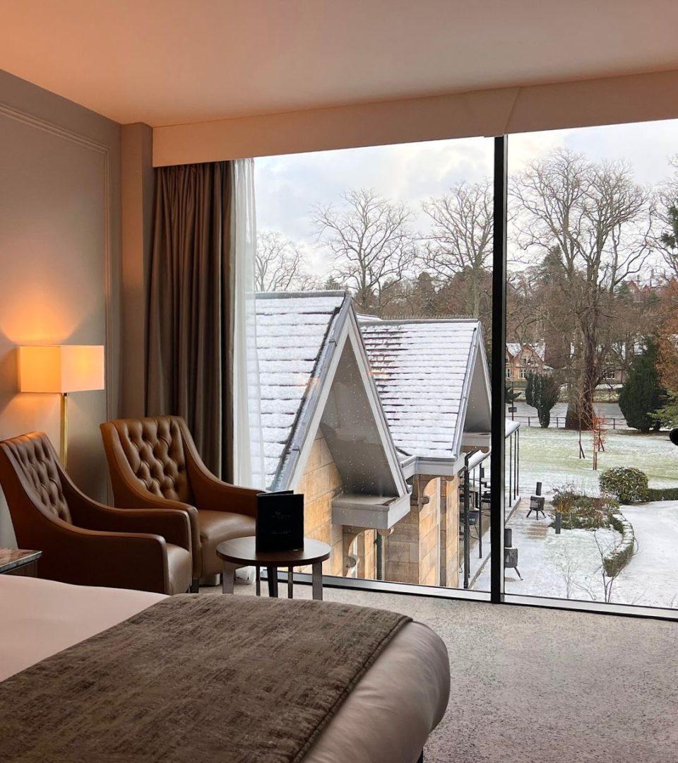 Oak Room in winter